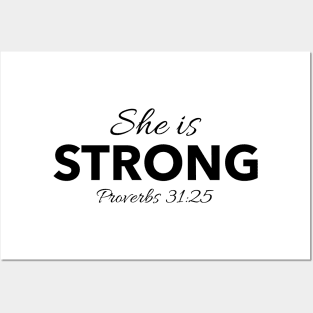 She is Strong Posters and Art